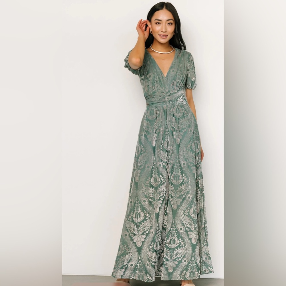 Baltic Born Green Maxi Dress